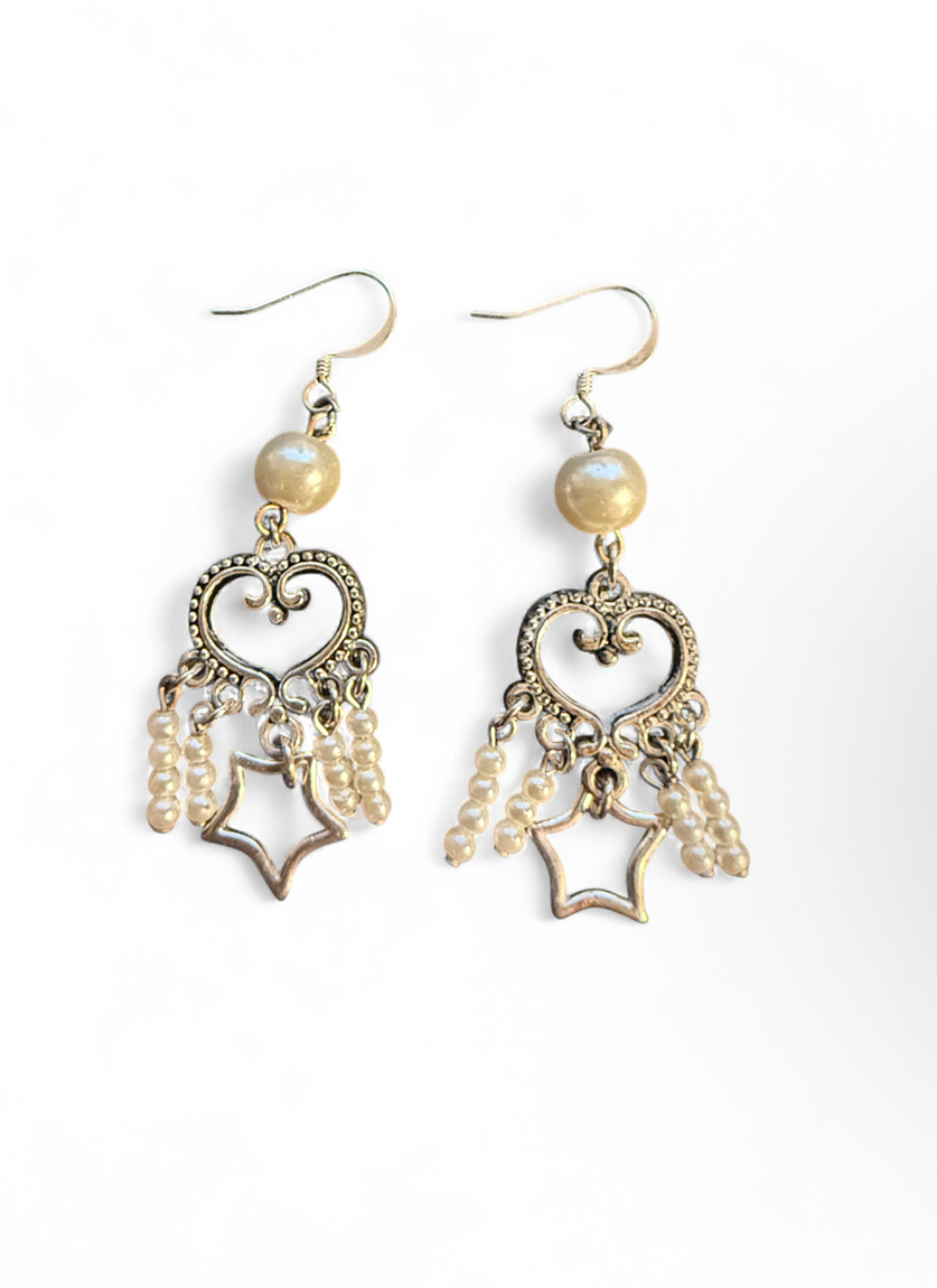 two of hearts earrings