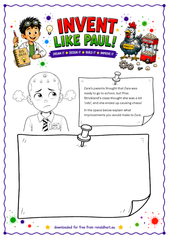 Free, downloadable activity sheet for classroom use by teachers based on Dangerous Creatures by Ronald Hart