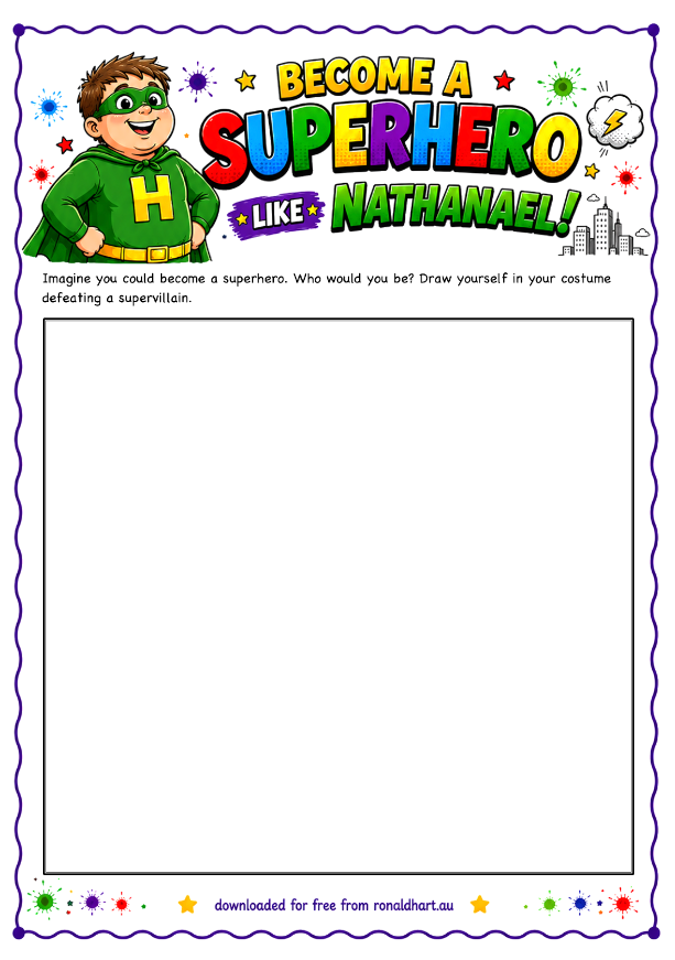 Free, downloadable activity sheet for kids based on Dangerous Creatures by Ronald Hart