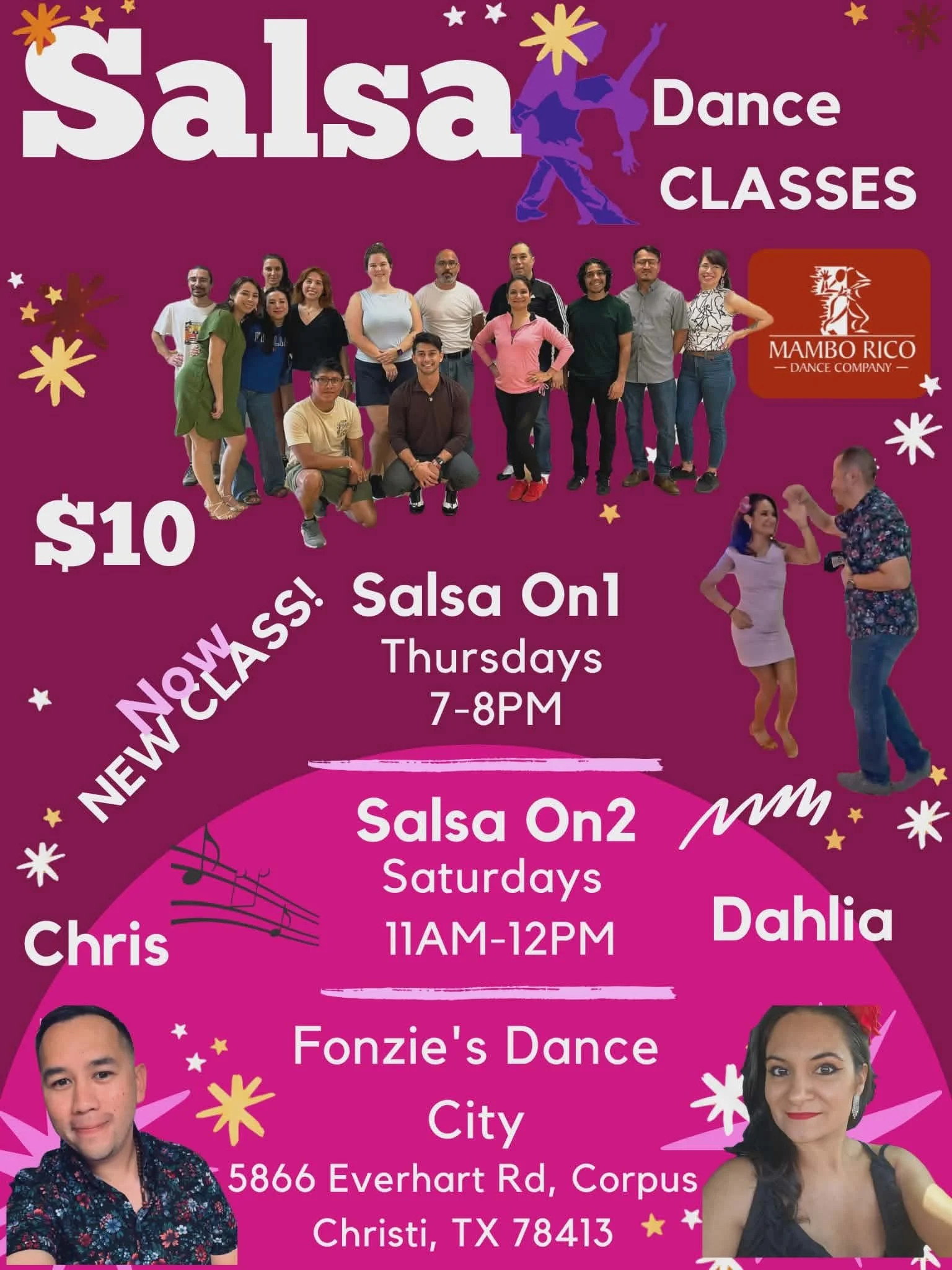 Salsa On2 Mambo Class