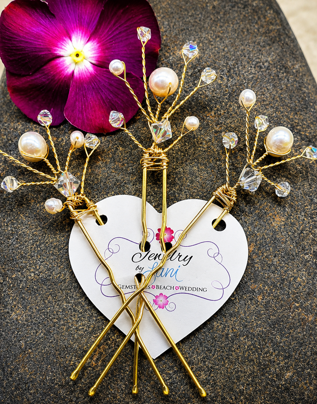 Bridal Hair Jewelry " Bloom"