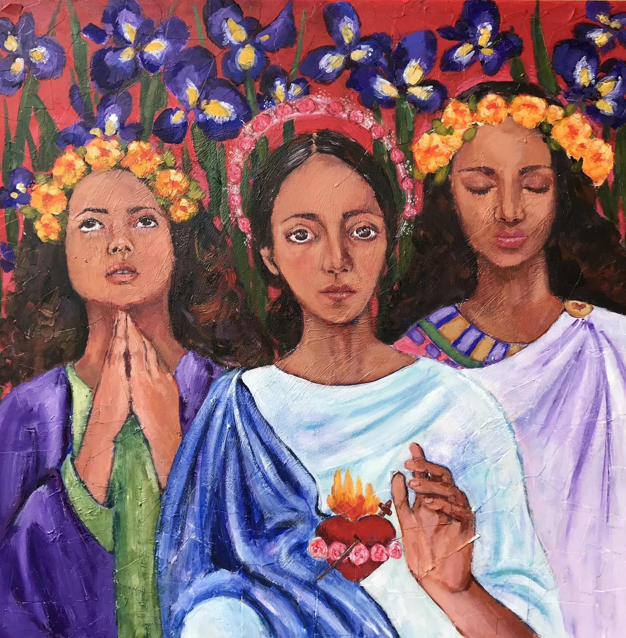 Three Mary's Print