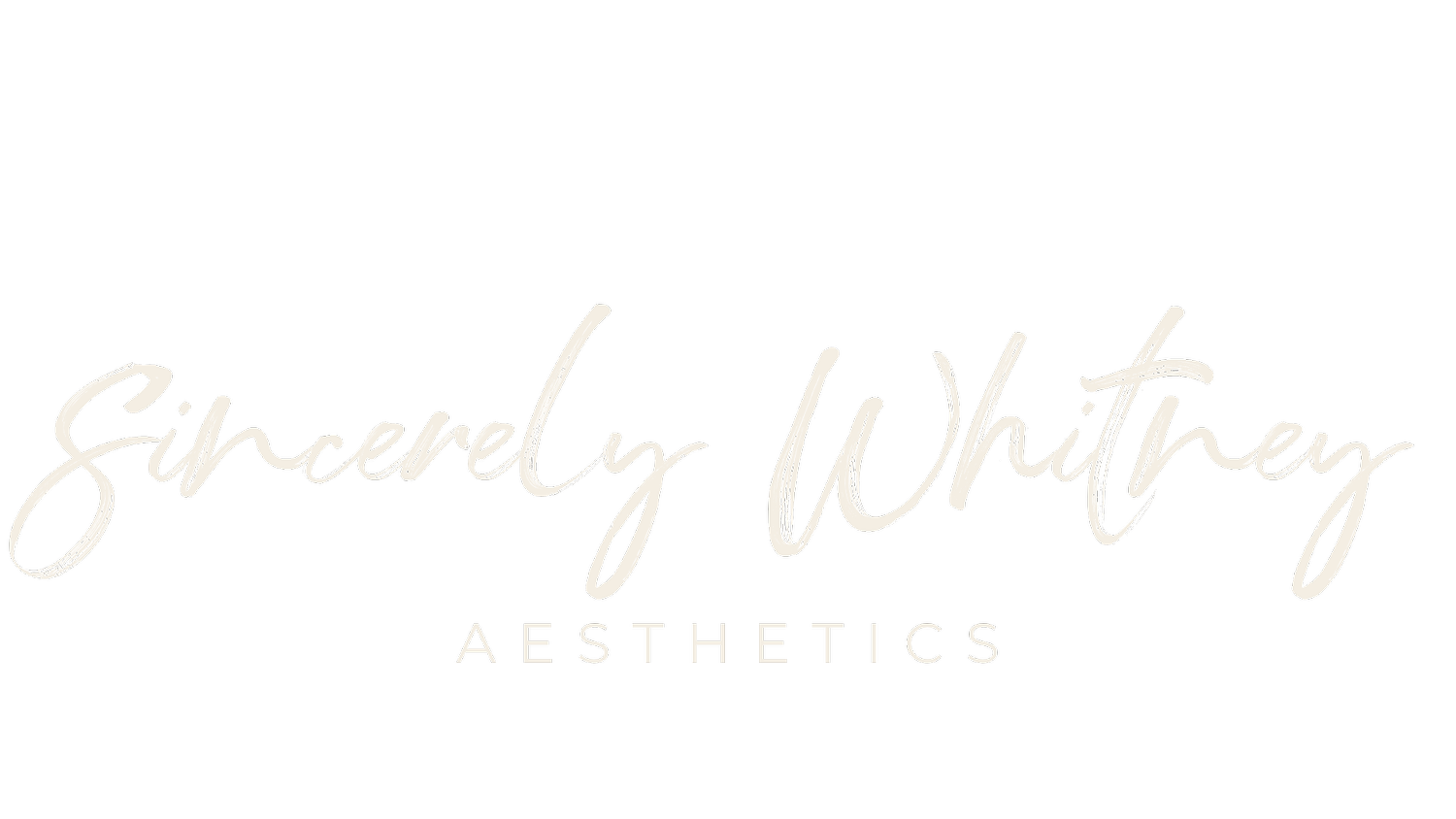 Sincerely Whitney Aesthetics