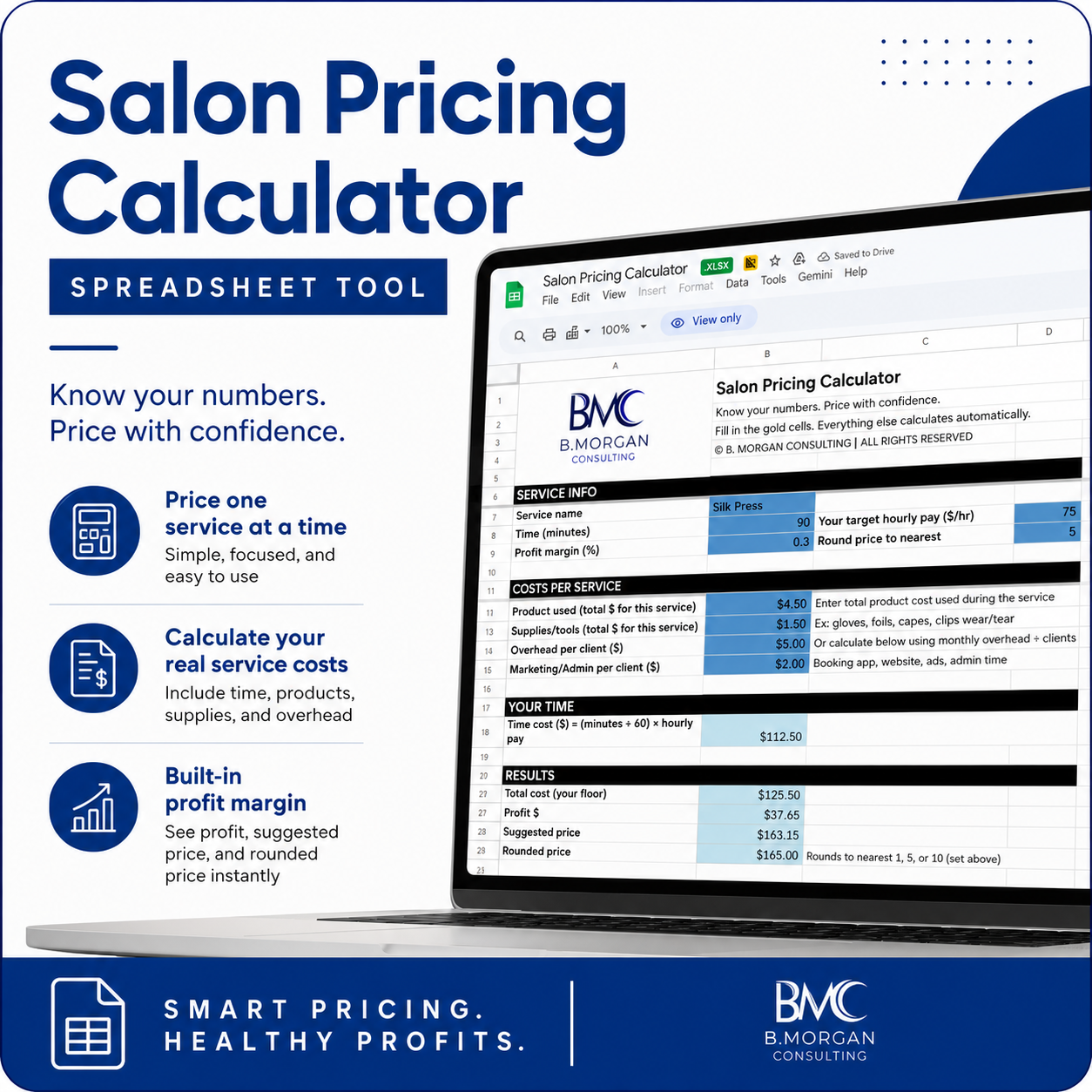 Salon Pricing Calculator