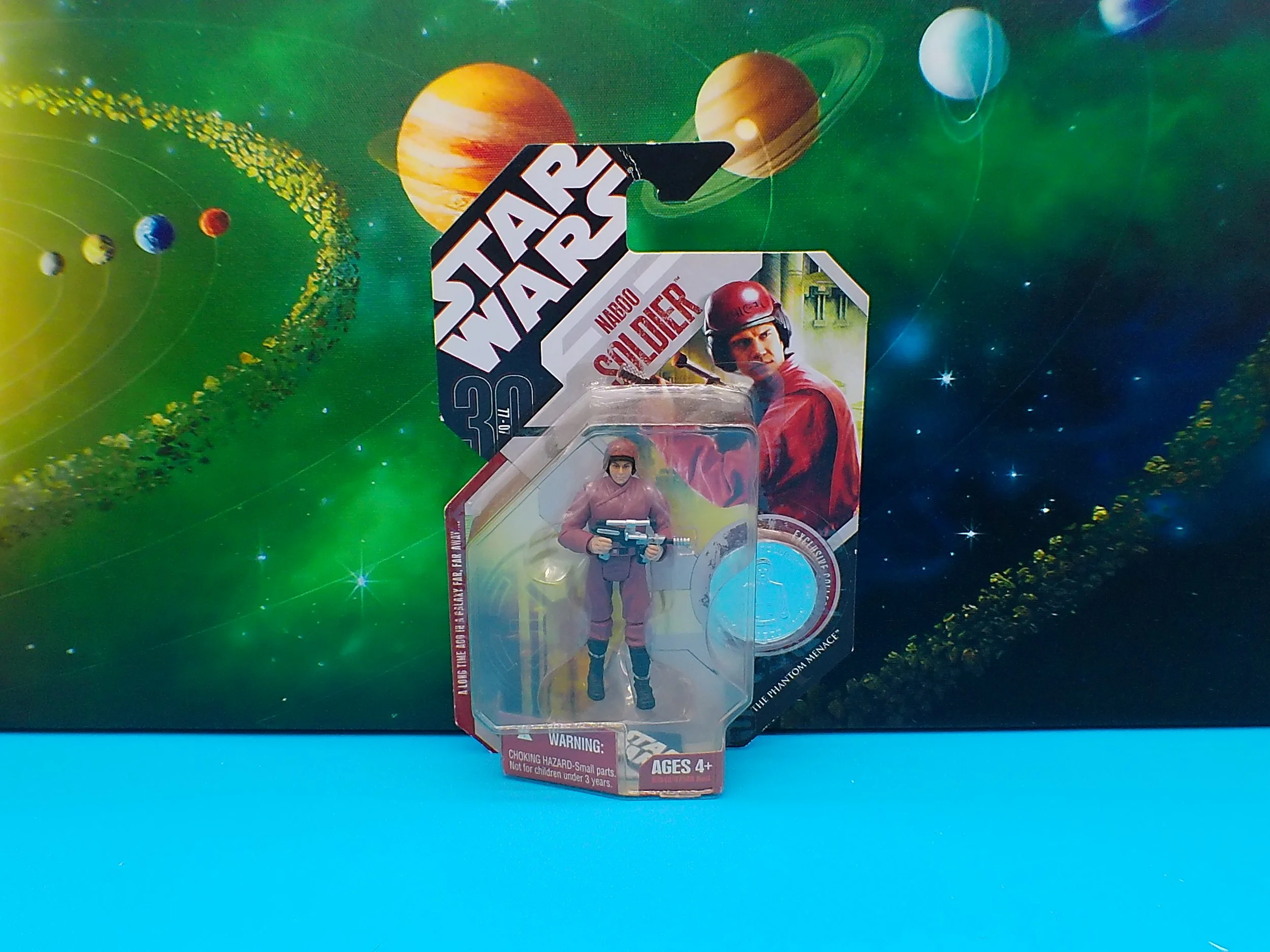 Star Wars 30th Anniversary Naboo Soldier Figure