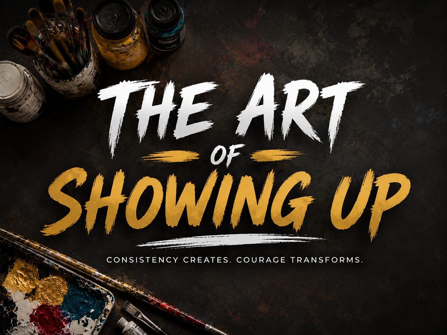 The Art Of Showing Up