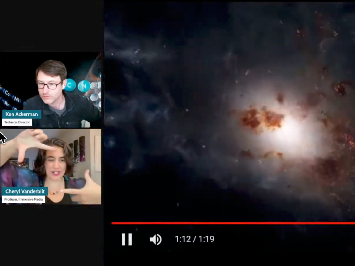 Behind the Scenes Presentation - Spark: The Universe in Us