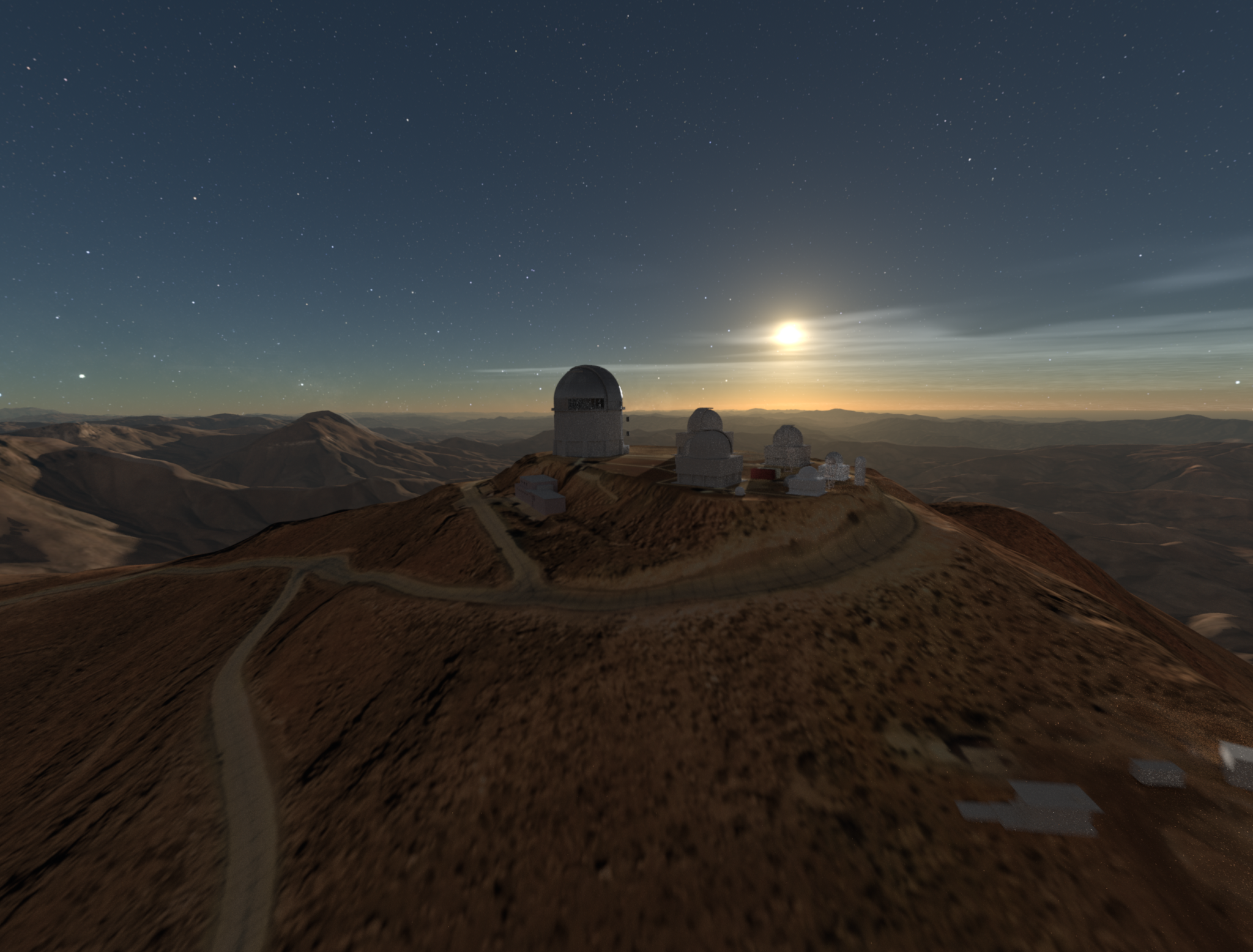 The Cerro Tololo Inter-American Observatory (CTIO) is home to 35 telescopes at an altitude of 2,200 meters (7,200 feet), including the four-meter Victor M. Blanco Telescope located in the largest dome. | California Academy of Sciences