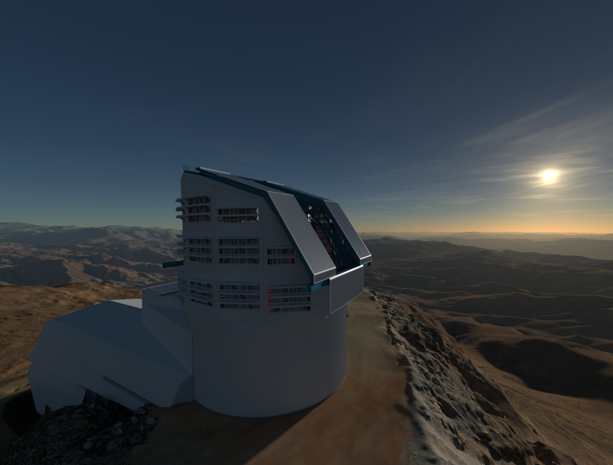 The Vera C. Rubin Observatory on the Cerro Pachón ridge in Chile will feature the largest digital camera ever constructed, designed to survey the entire visible sky every few nights. |  California Academy of Sciences