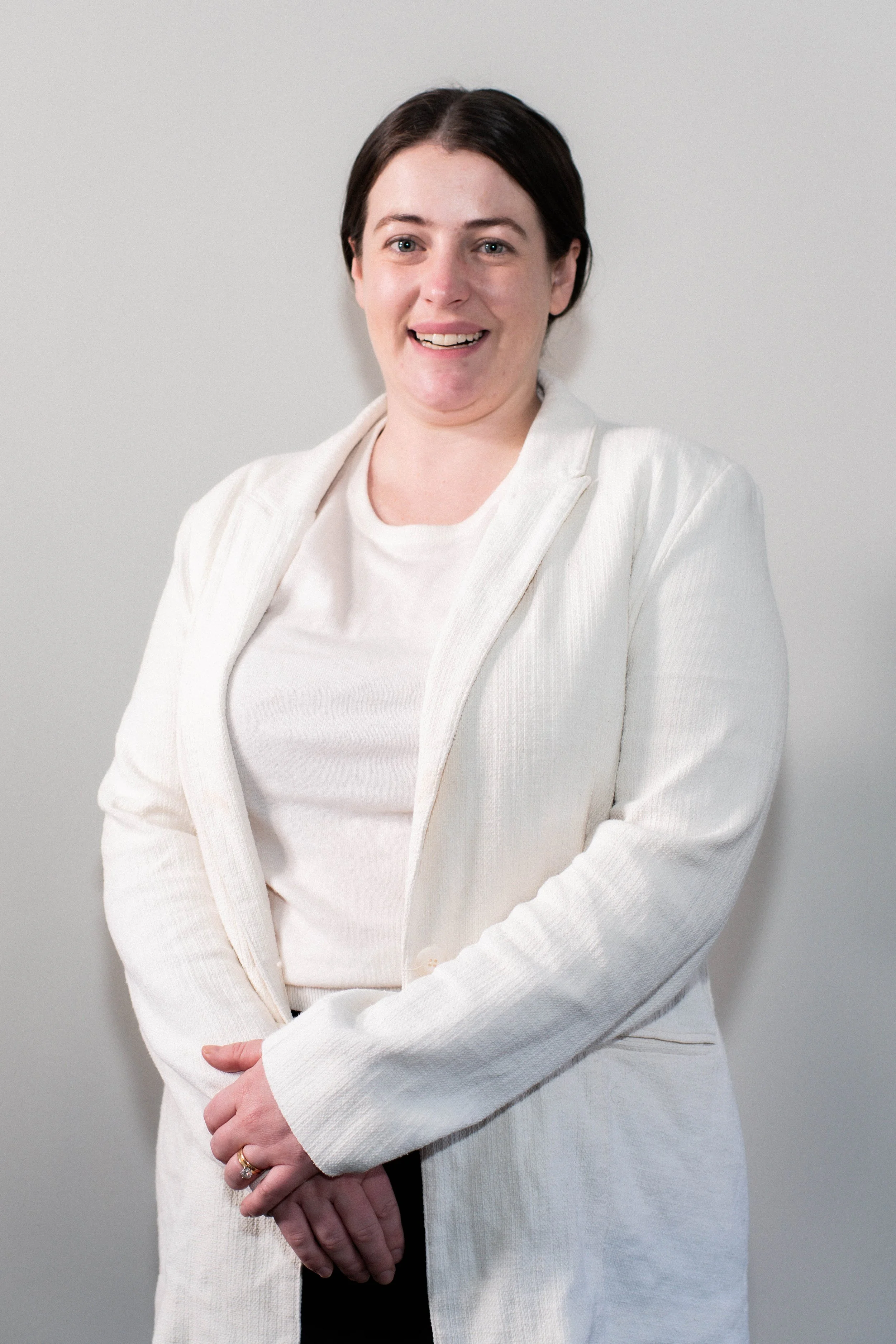 Occupational therapist supporting child and family