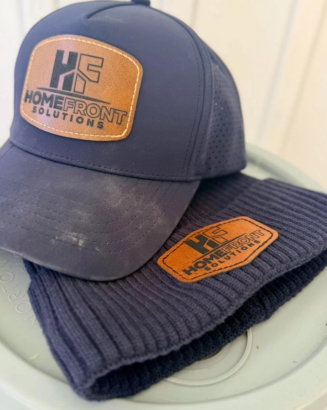 Shoutout to @BeyondBrims for getting the HomeFront crew right. 🔥

The quality on these are FIRE &mdash; and judging by the dirt on that hat, they won&rsquo;t stay clean for long. 😂 Already getting put to work on the jobsite.

If you need custom hat