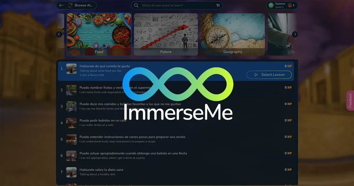 Introducing ImmerseMe 2.0: The Next Generation of Immersive Language Learning