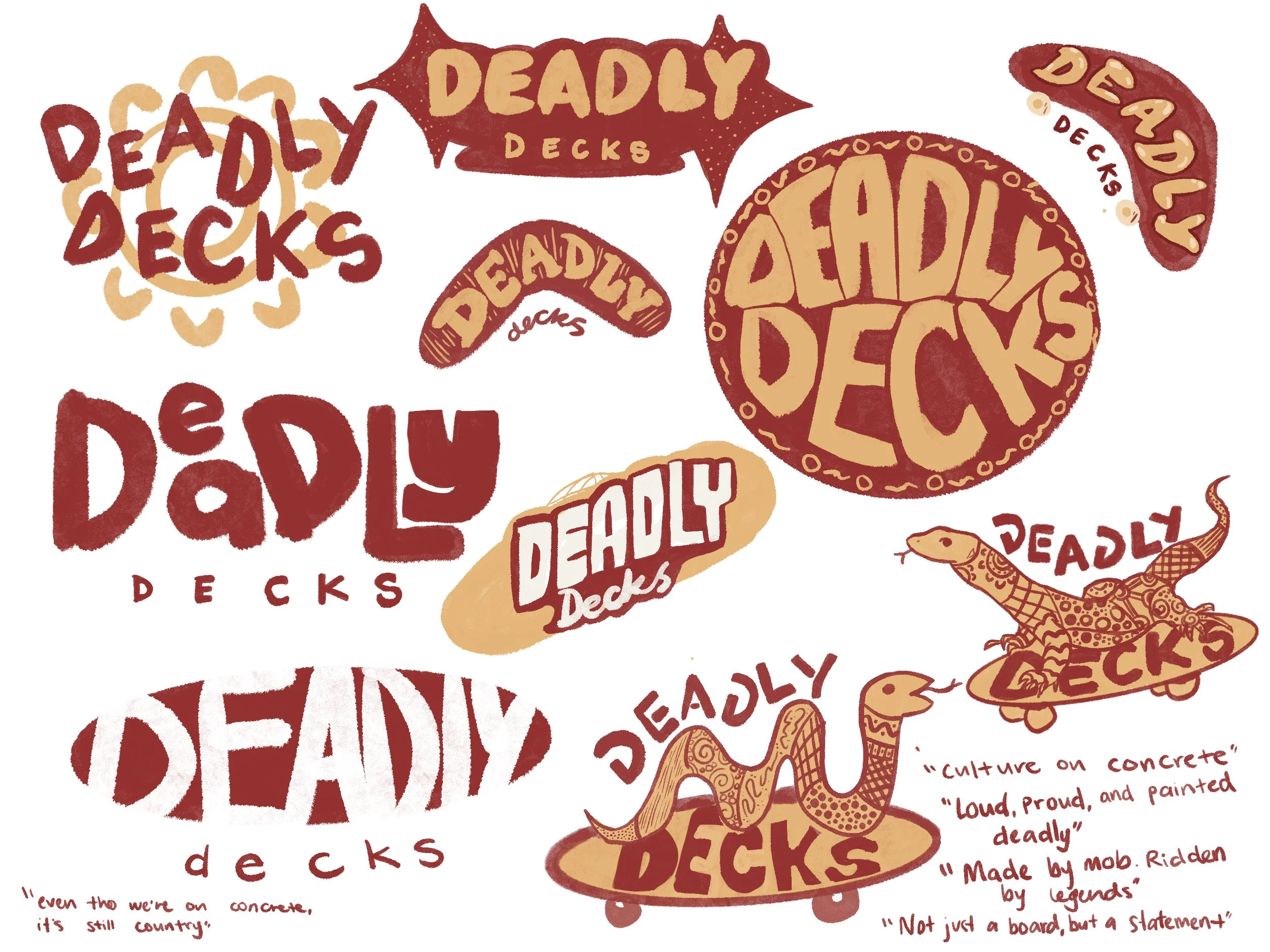 Brand mark Ideation Sketches