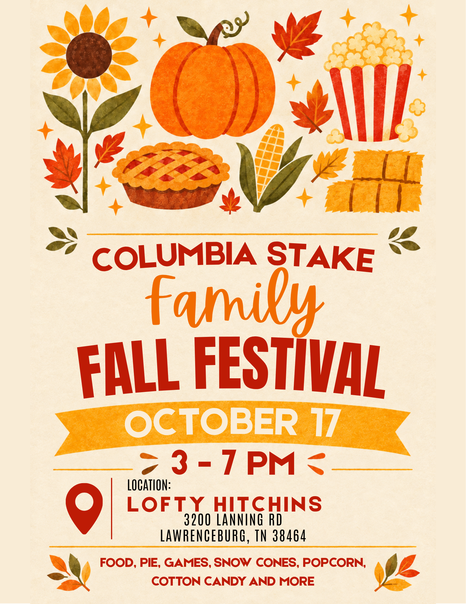 Columbia Stake Fall Festival