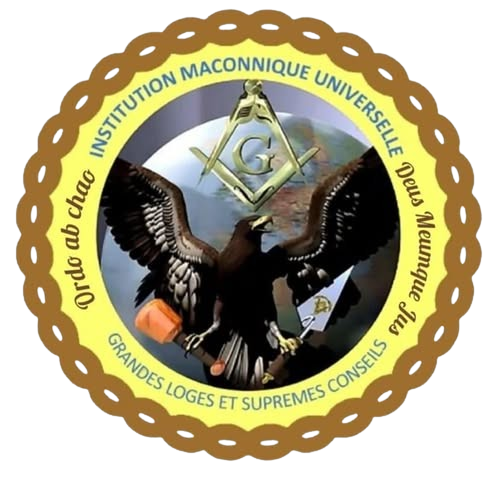 The Official Seal of IMU - Institution Maçonnique Universelle(French) UMI - Universal Masonic Institution(English) as The Largest Freemasonic Alliance of Alliances in the World