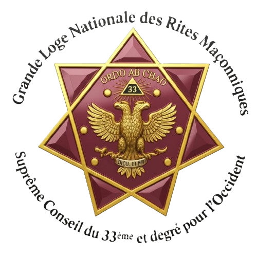 The Official Emblem of the Grande Loge Nationale des Rites Maconniques