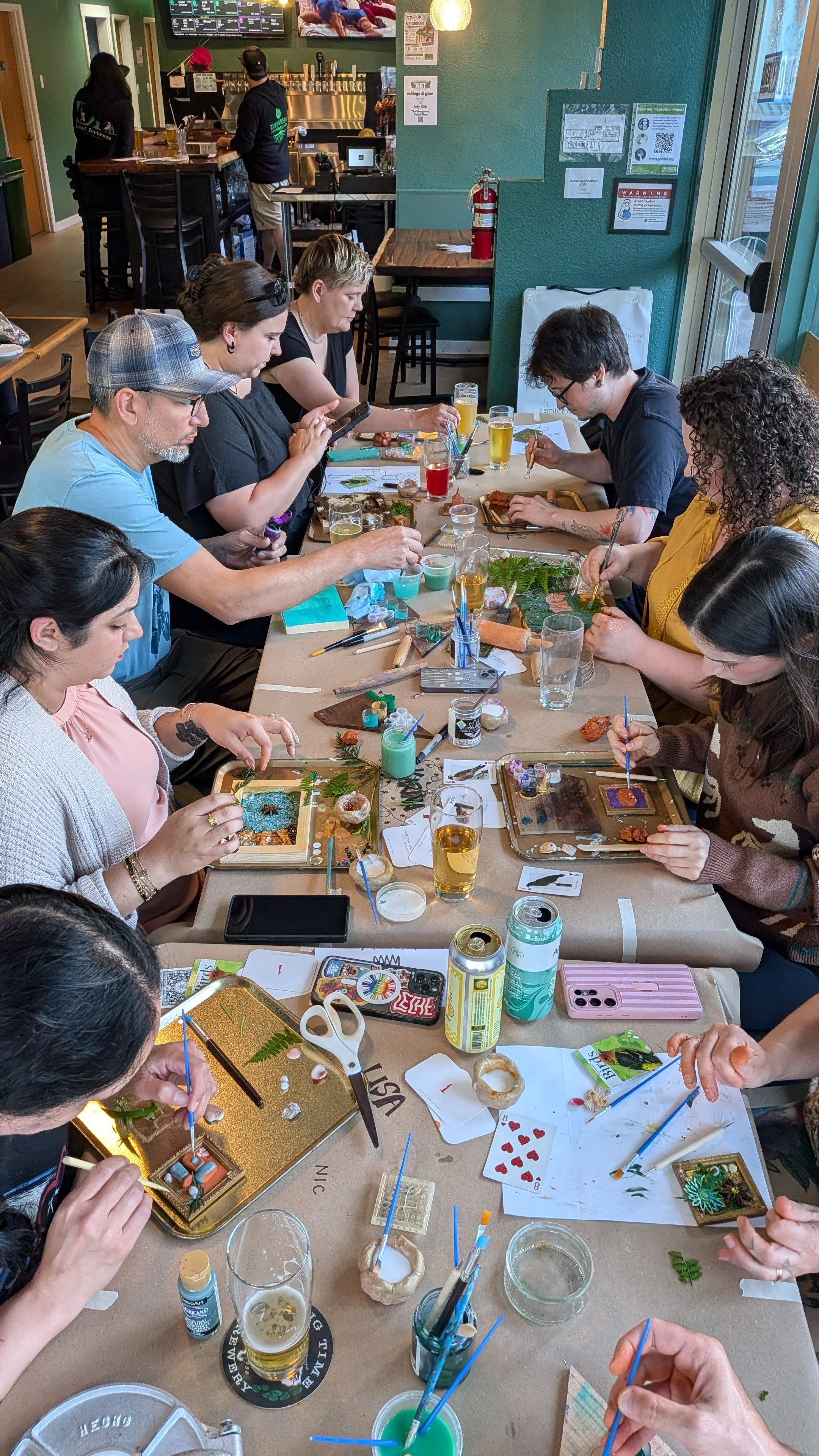 8/12 Craft Around and Find Out: An Adult Art Social