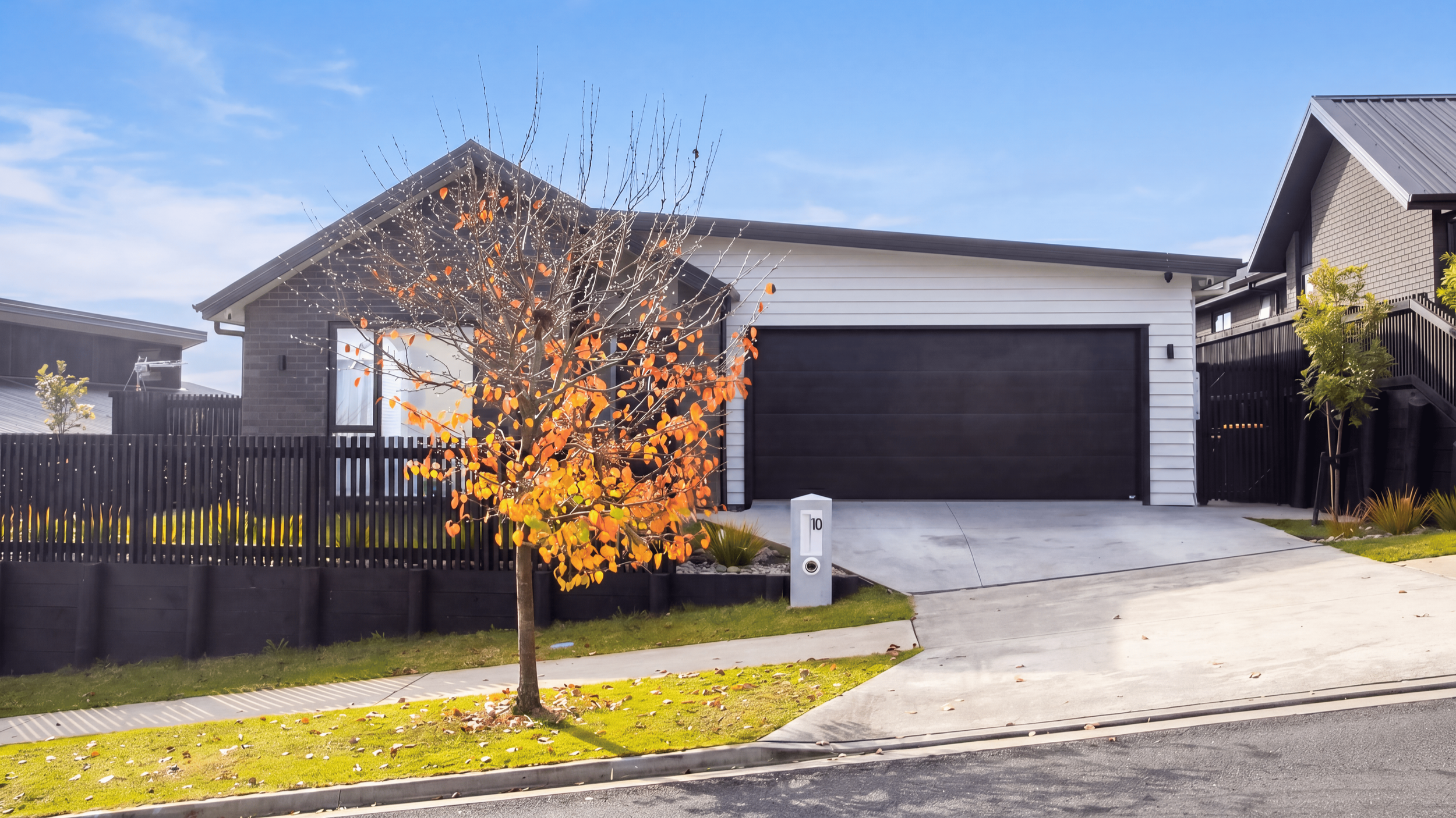 CONCRETE DRIVEWAY FOR FIRST-HOME BUILD - HAMILTON 