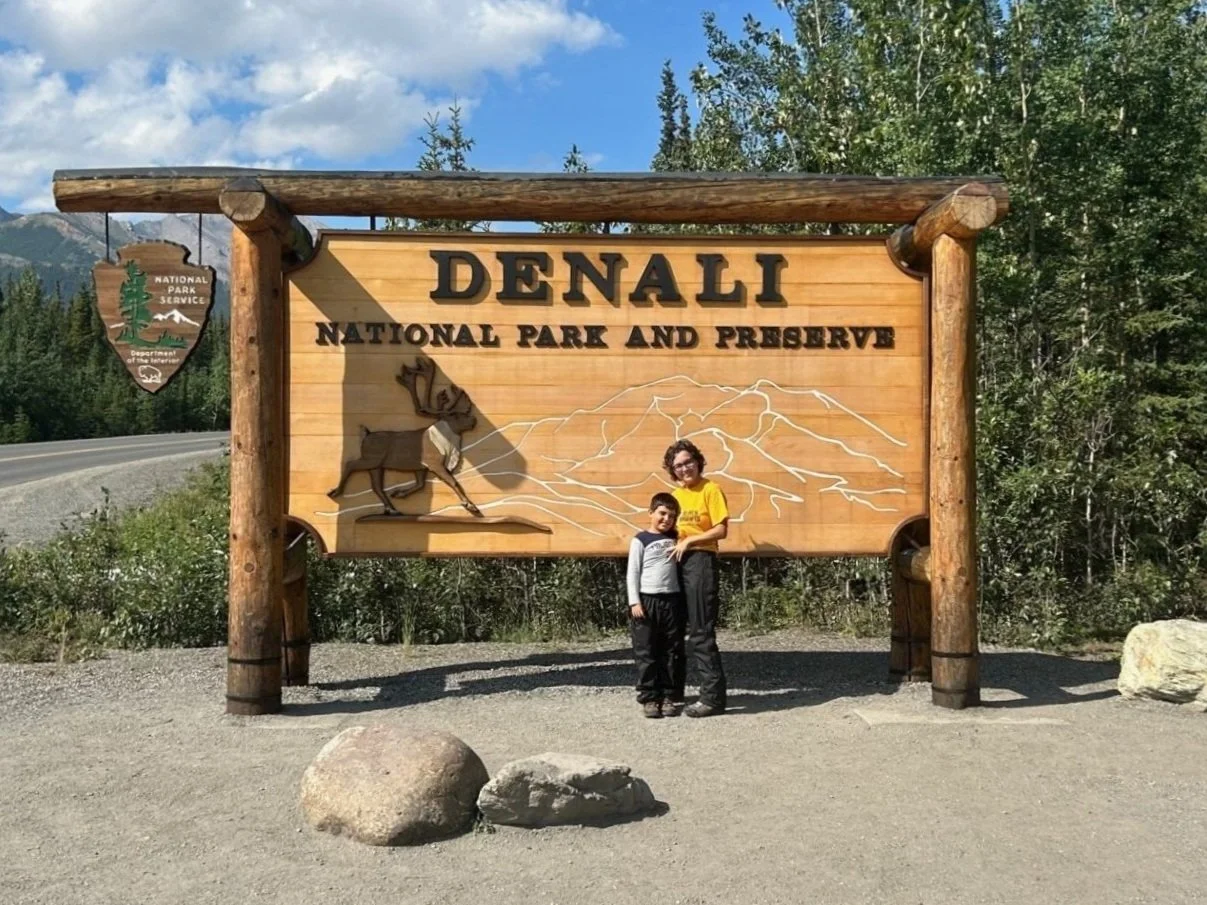 Denali Park Entrance Sign