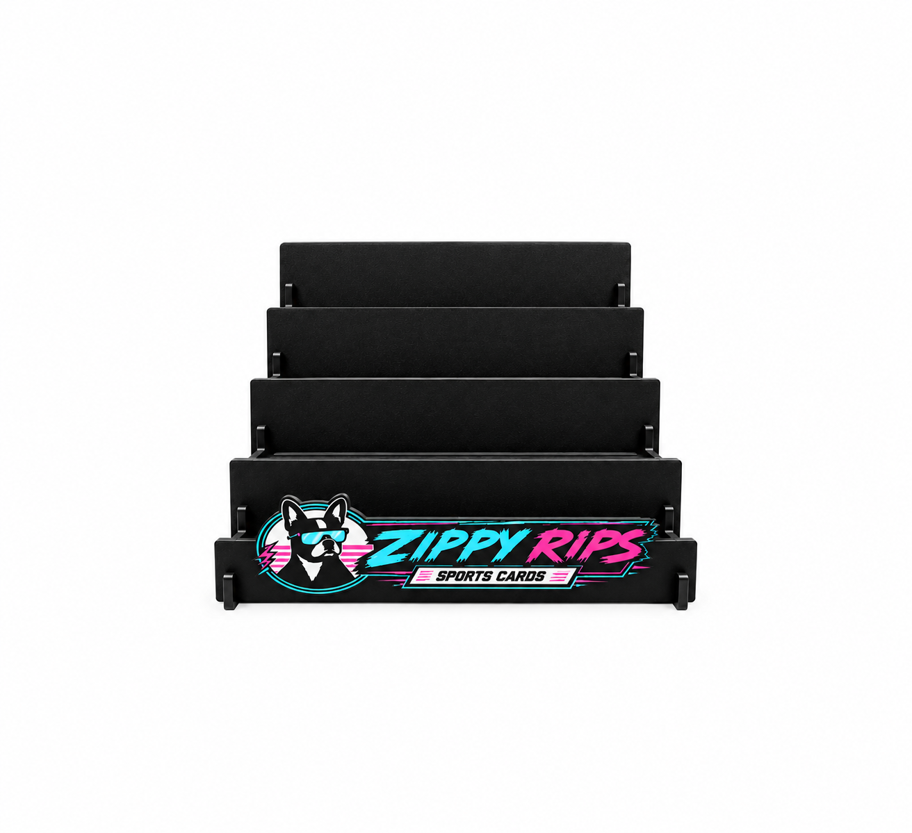 Custom Logo 4 Tiered Card Display