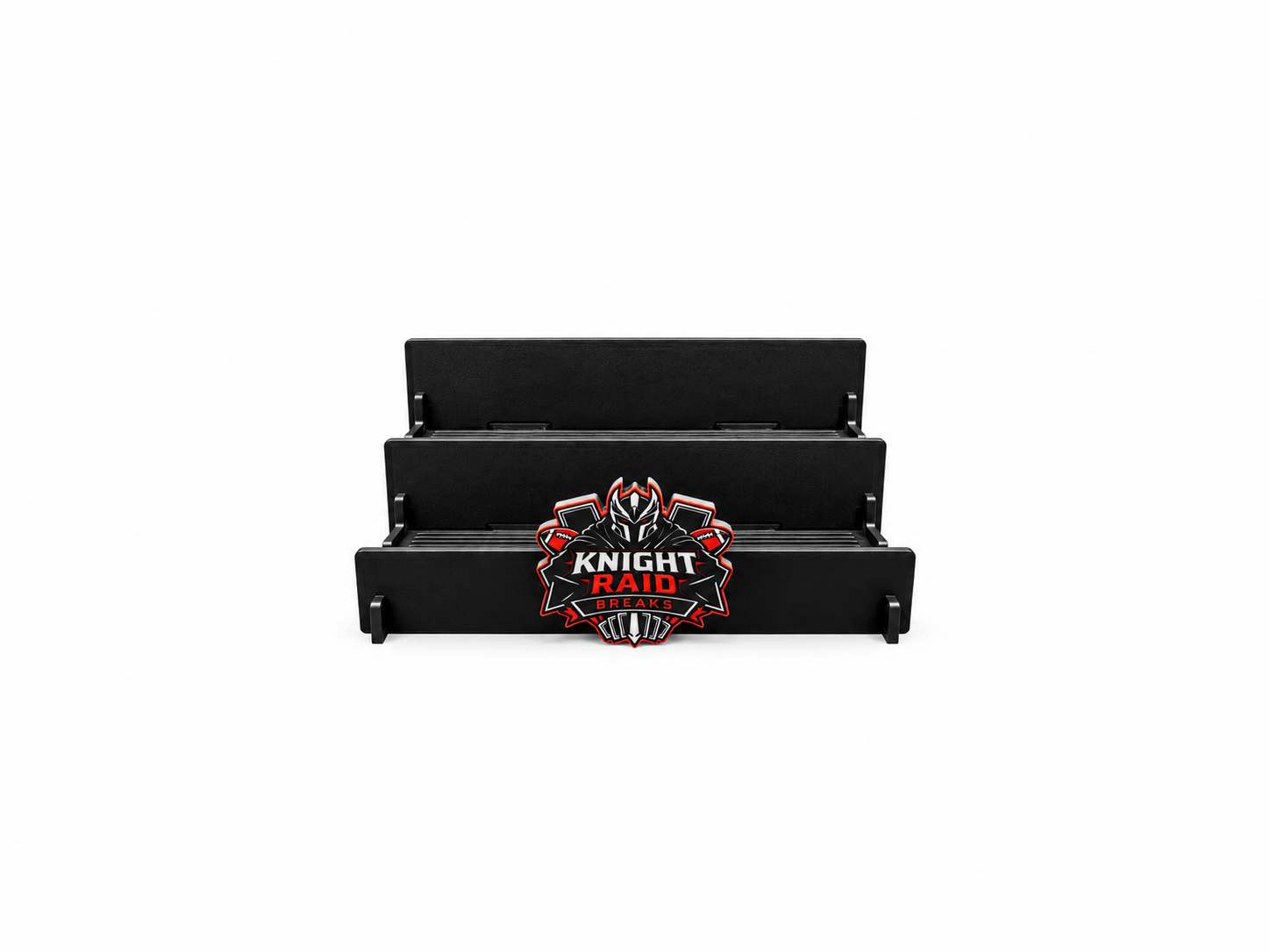 Custom Logo 2 Tiered Card Display Stand