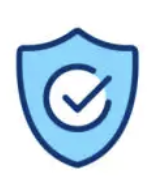 HiCOOL two-step quality assurance verification process icon, representing dual filtration standards and food safety audits for wholesale ice supply.