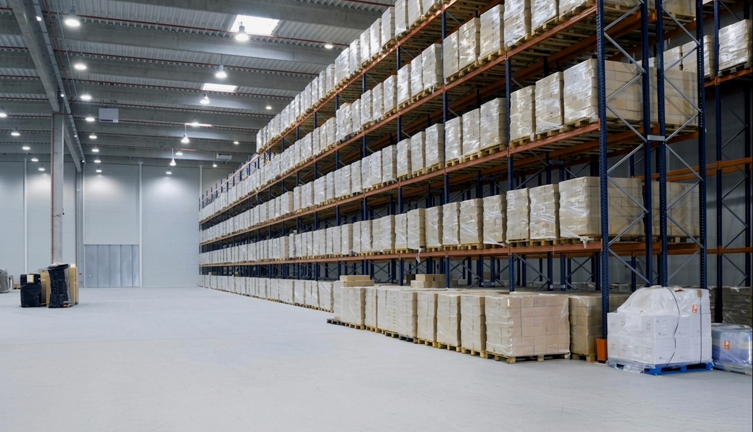 HiCOOL Ice Plant modern cold storage warehouse facility in Concepcion Tarlac, showing organized bulk commercial ice supply inventory storage.