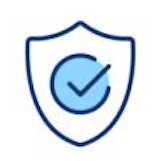 HiCOOL cold-chain quality guarantee shield icon, representing food-grade certification and strict sanitary manufacturing compliance.