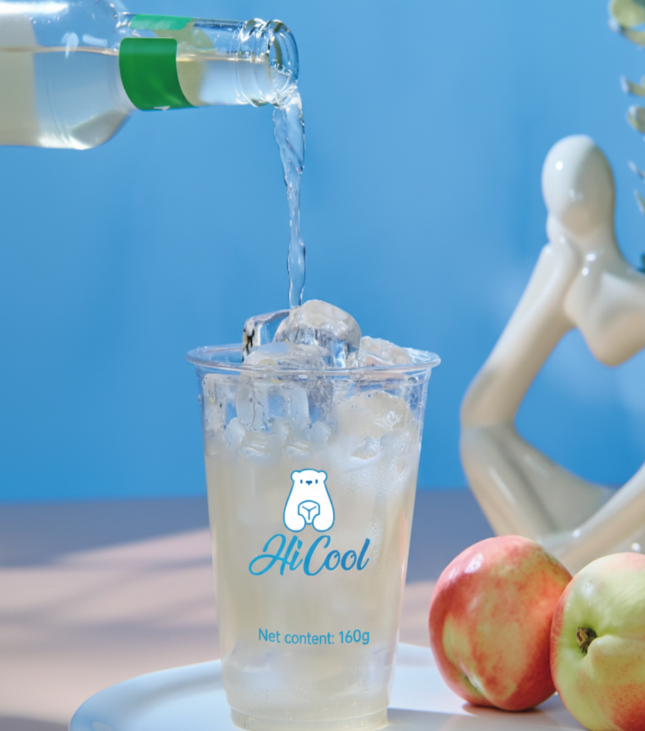 Premium commercial food-service presentation utilizing clean slow-melting tube ice supplied by HiCOOL Ice Plant Tarlac for hospitality businesses.