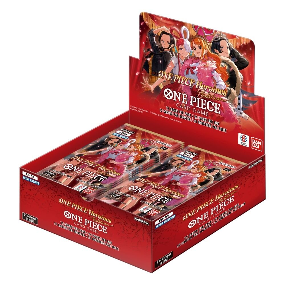 One Piece Card Game: Extra Booster Display – Heroines Edition EB-03