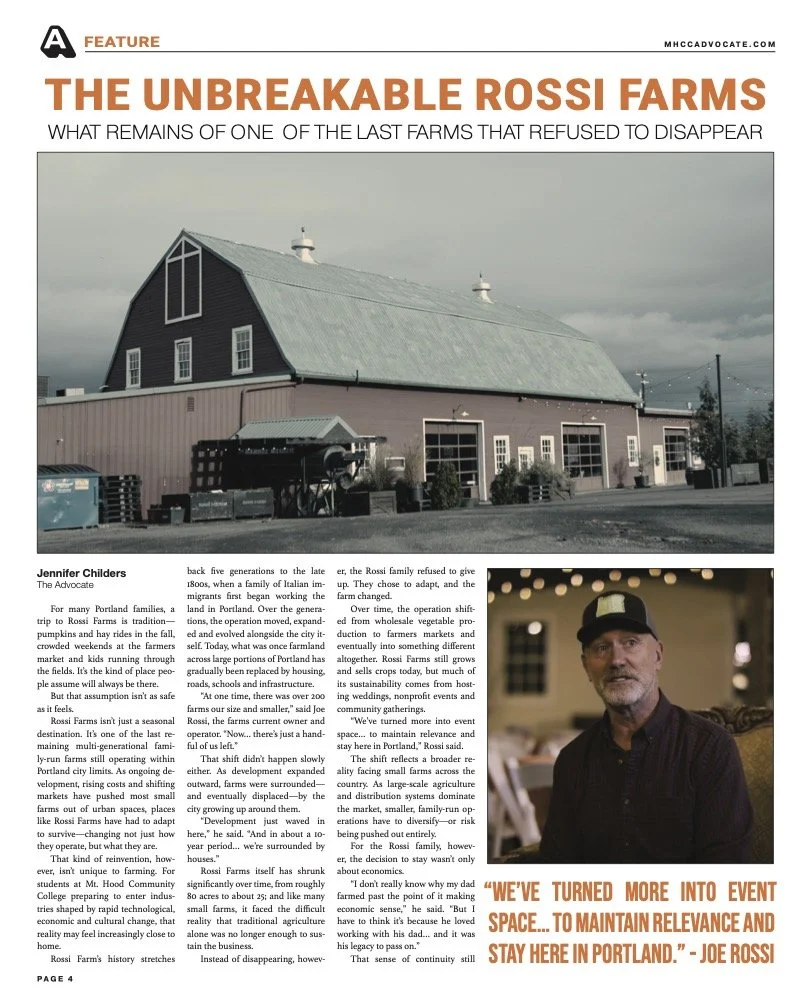 Feature: The Advocate, MHCC