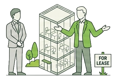 Illustration representing Commercial Property Agents