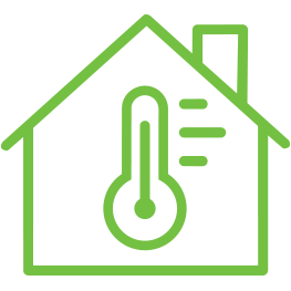 Icon representing Part O Overheating compliance