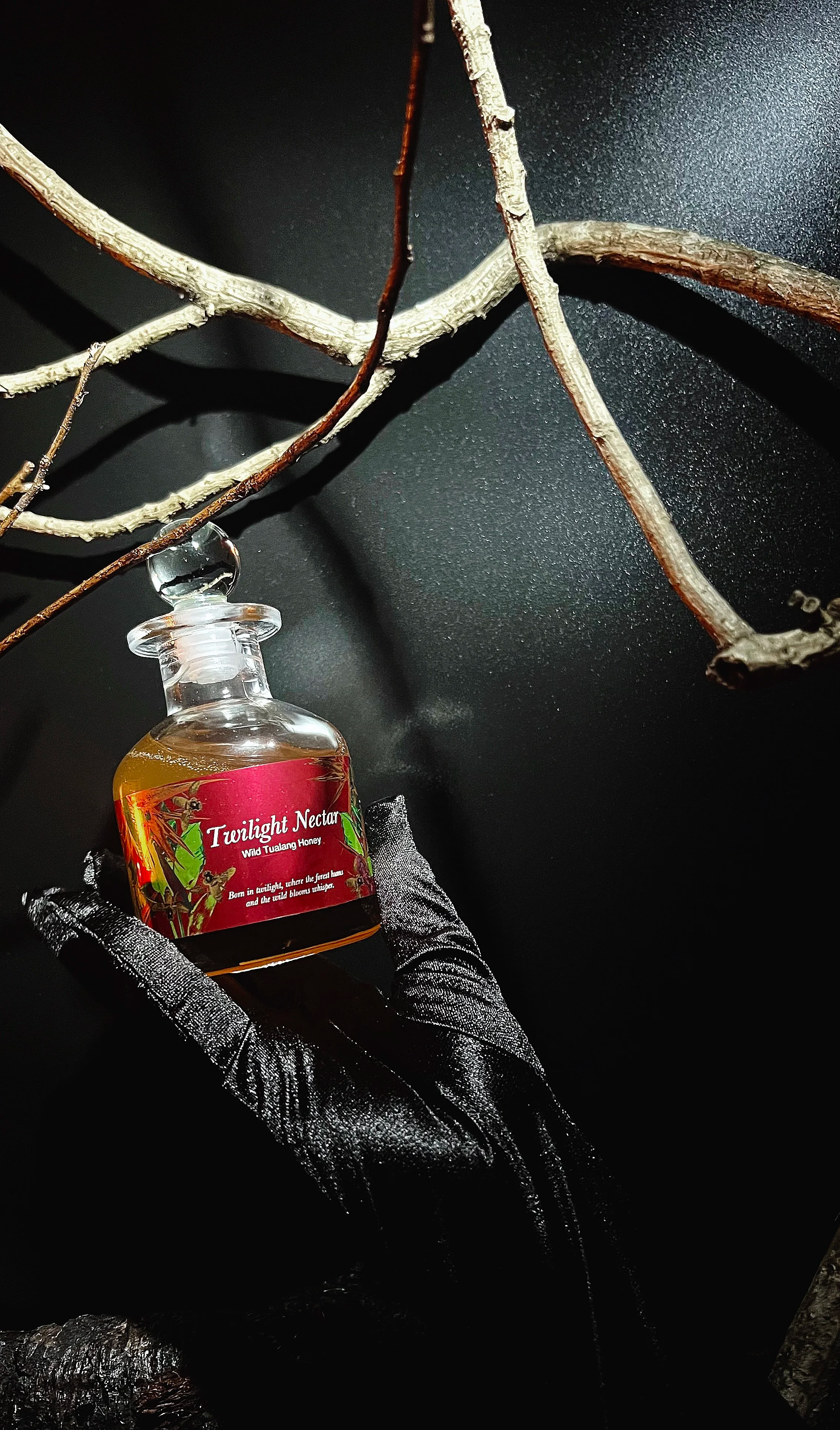 Twilight Nectar Wild Tualang Honey presented as part pf Honey Salone experince.