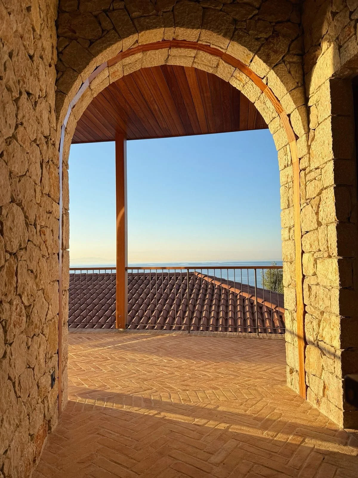 morning light at a villa we designed in Agni Corfu #corfuvilla #corfudesign #corfugardens #skoposdesign #corfuarchitecture