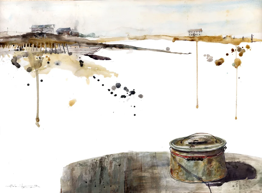 Minnow Bucket at Low Tide