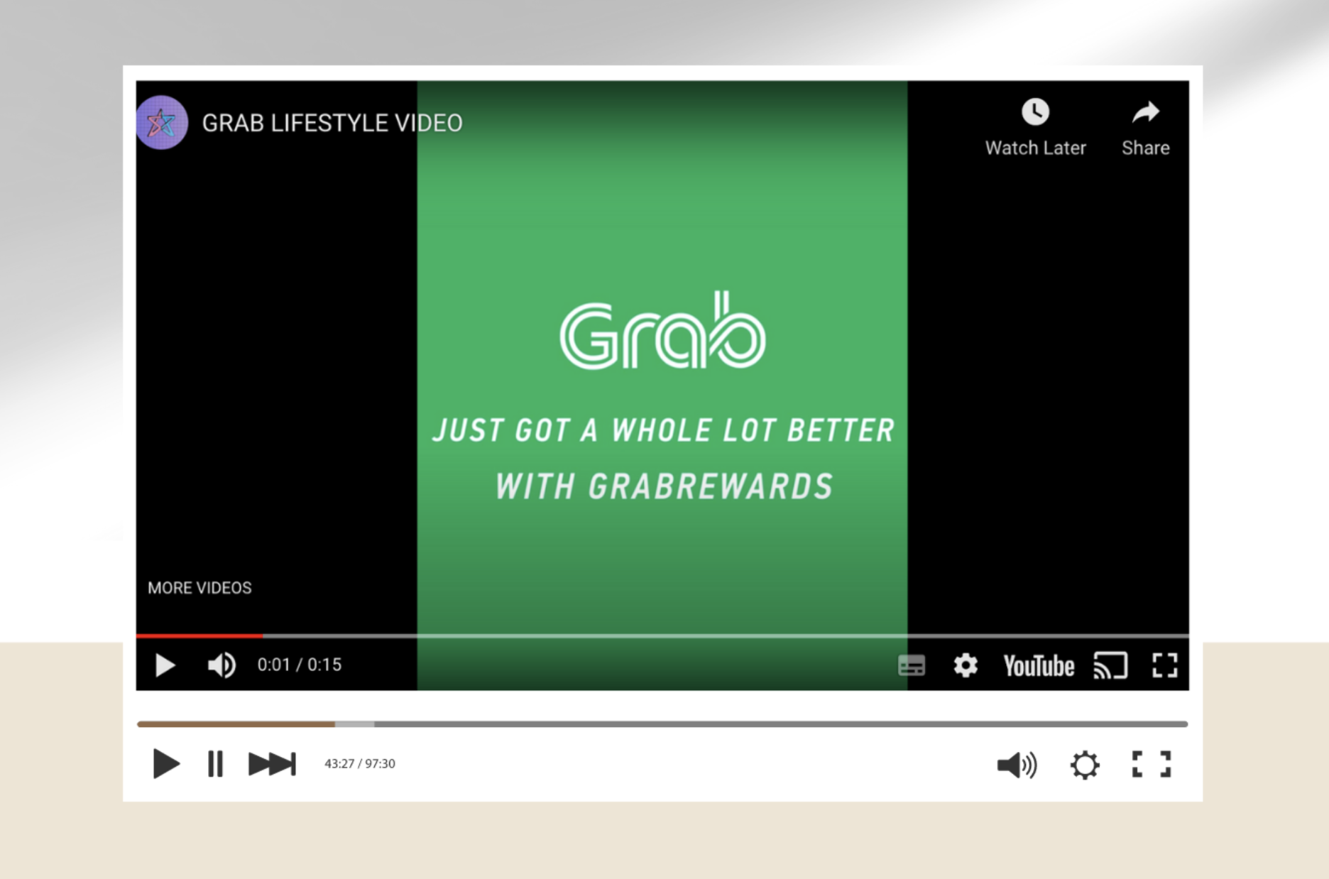 Grab Lifestyle Video