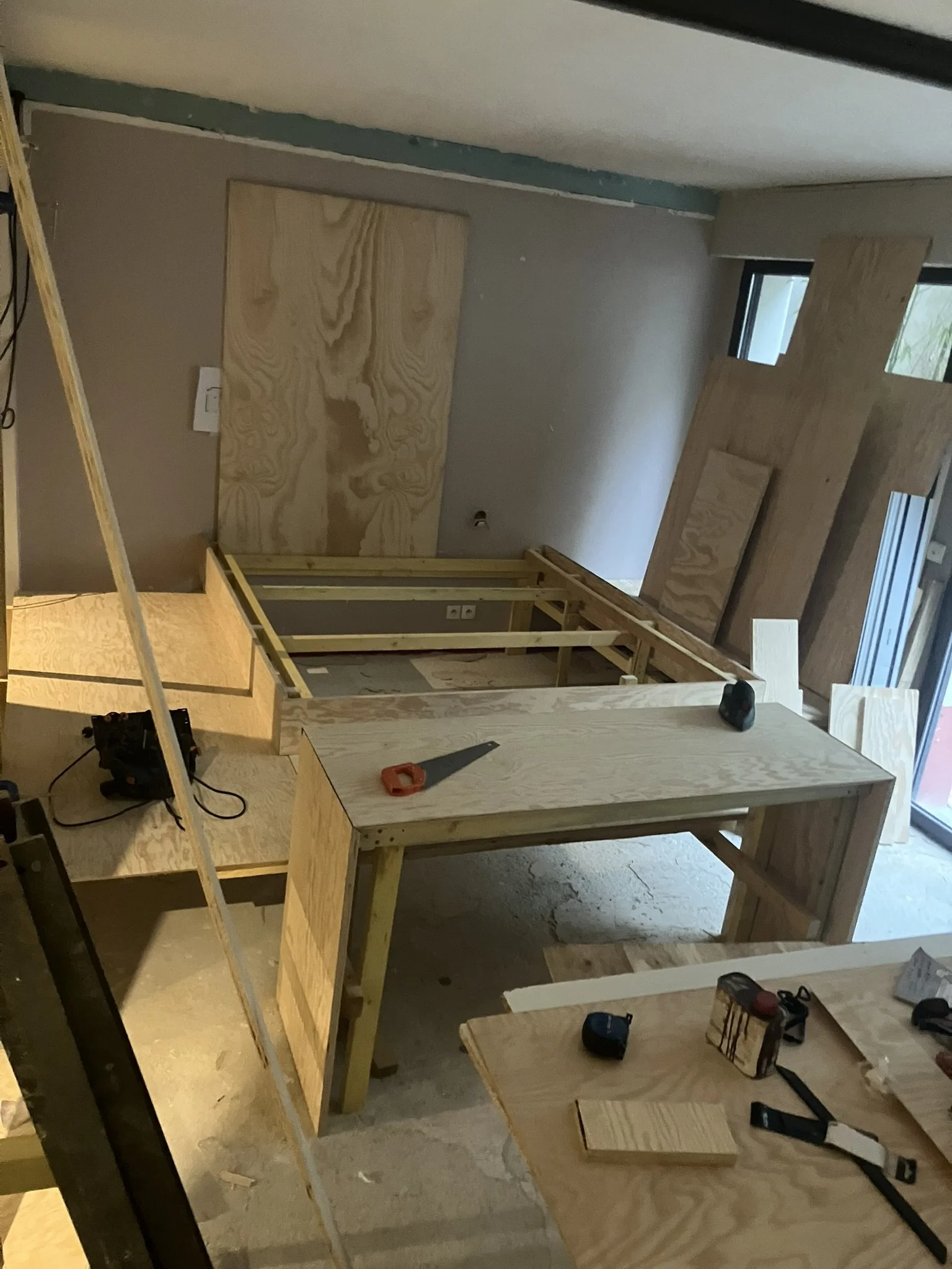 Projet Clelio — Chantier de rénovation et menuiserie sur mesure à Paris | Semaine 2