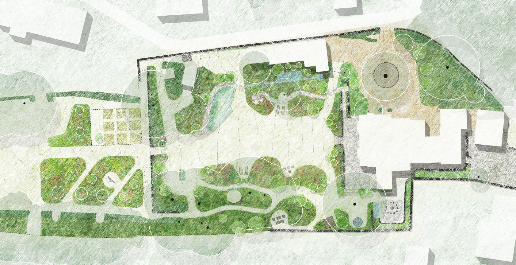 Neighbouring Fields Concept Masterplan