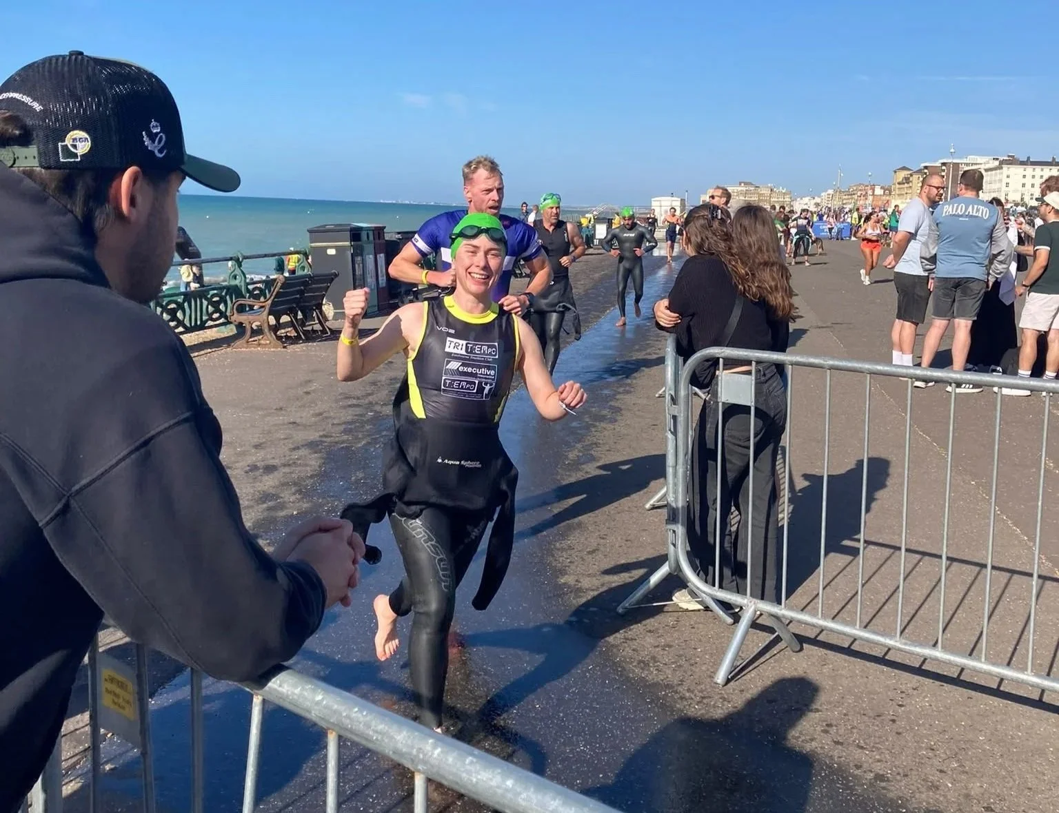 Tri Tempo Trio Take on the Brighton Triathlon