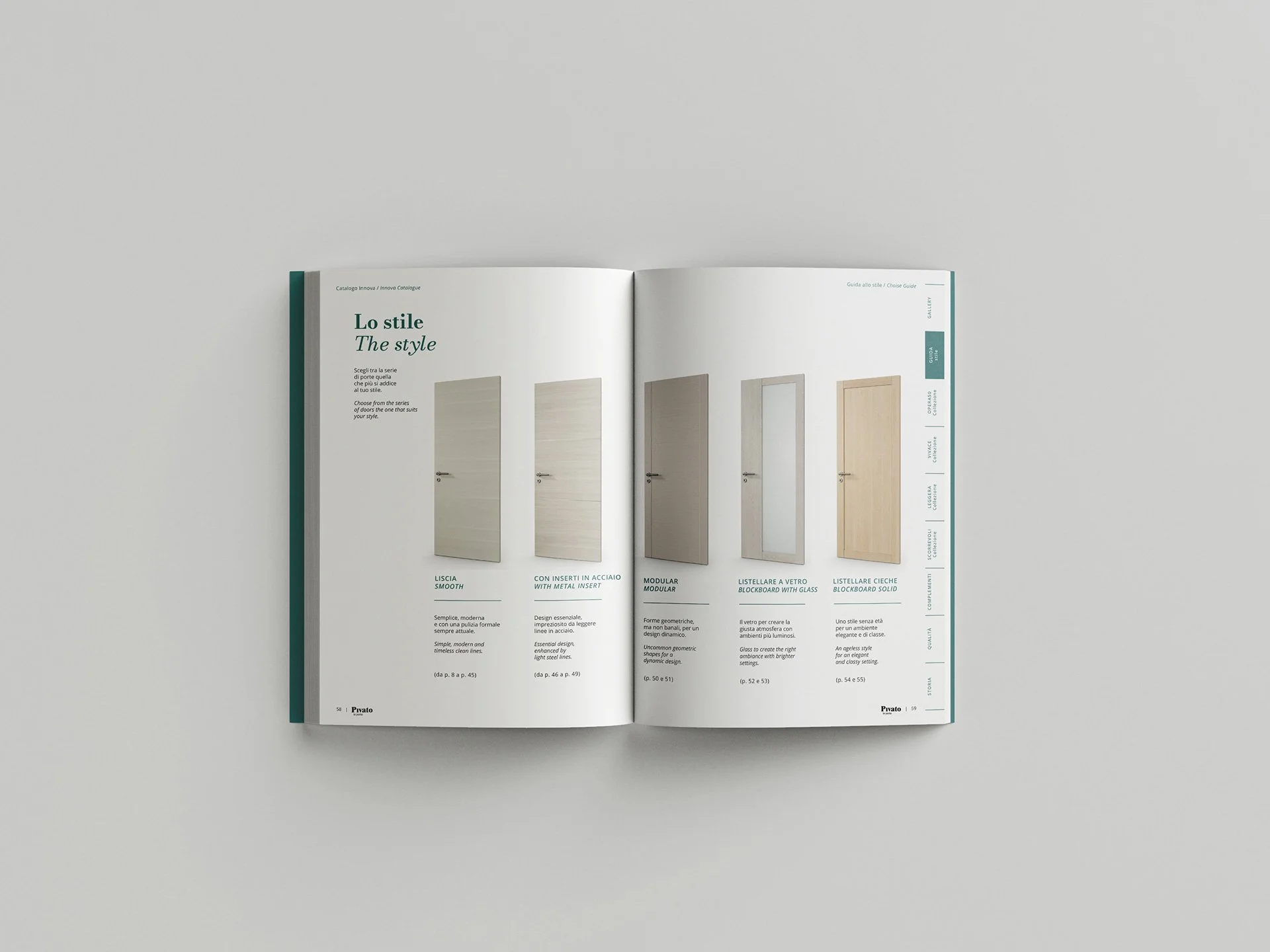 Catalogo Pivato le porte