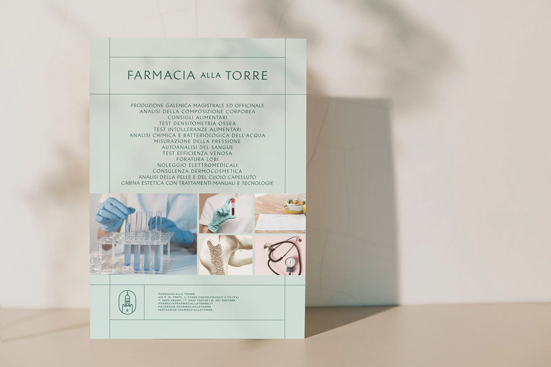 Farmacia alla Torre Castelfranco Veneto - Cartellonistica