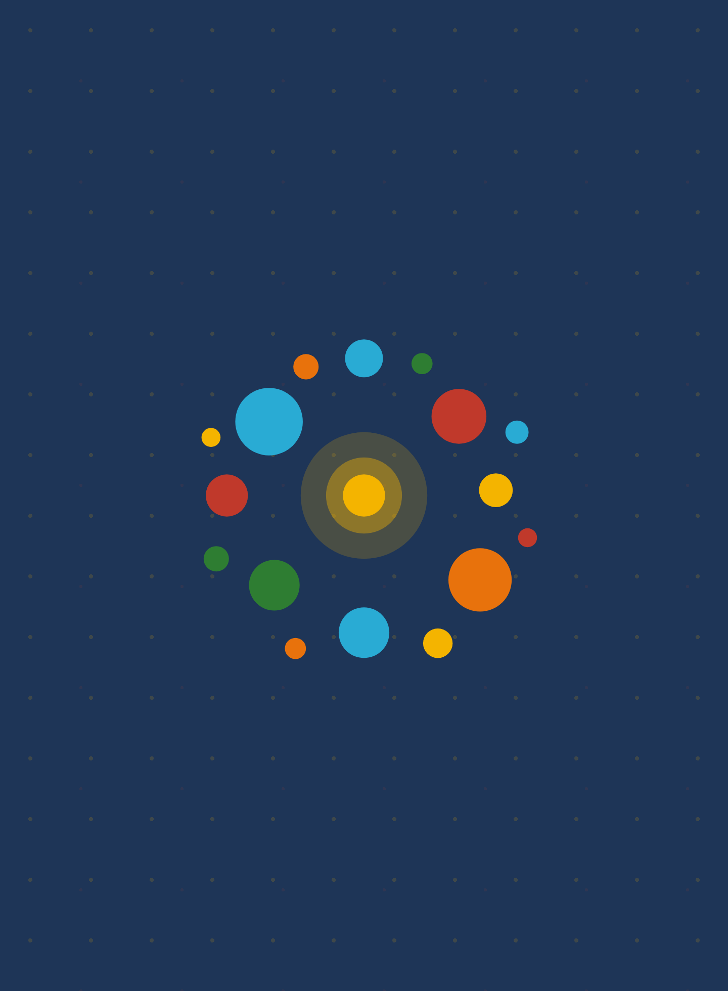 Abstract network of connected dots representing Join the Dots' integrated growth system