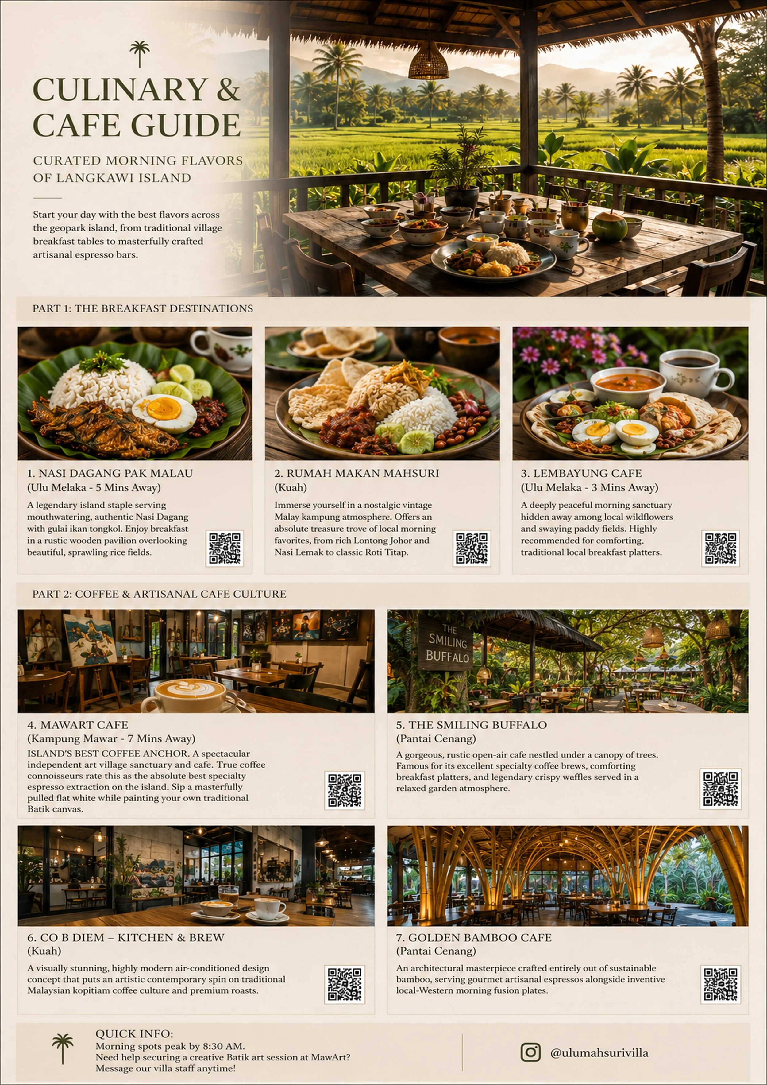 Langkawi culinary and cafe guide page 2 — more restaurants and local favourites
