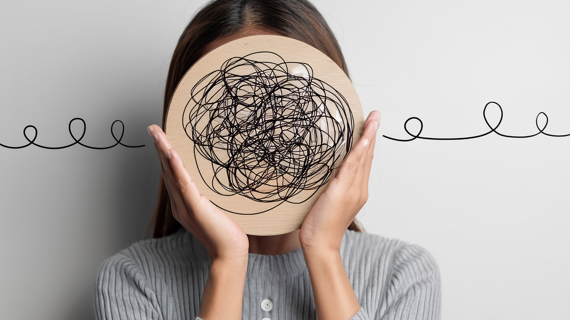 Visual depiction of Burnout and over-stimulation