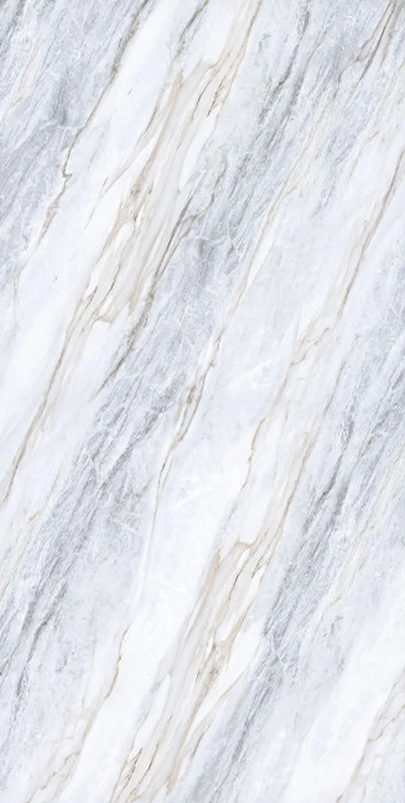 Close-up of a marble surface with white and beige veining.
