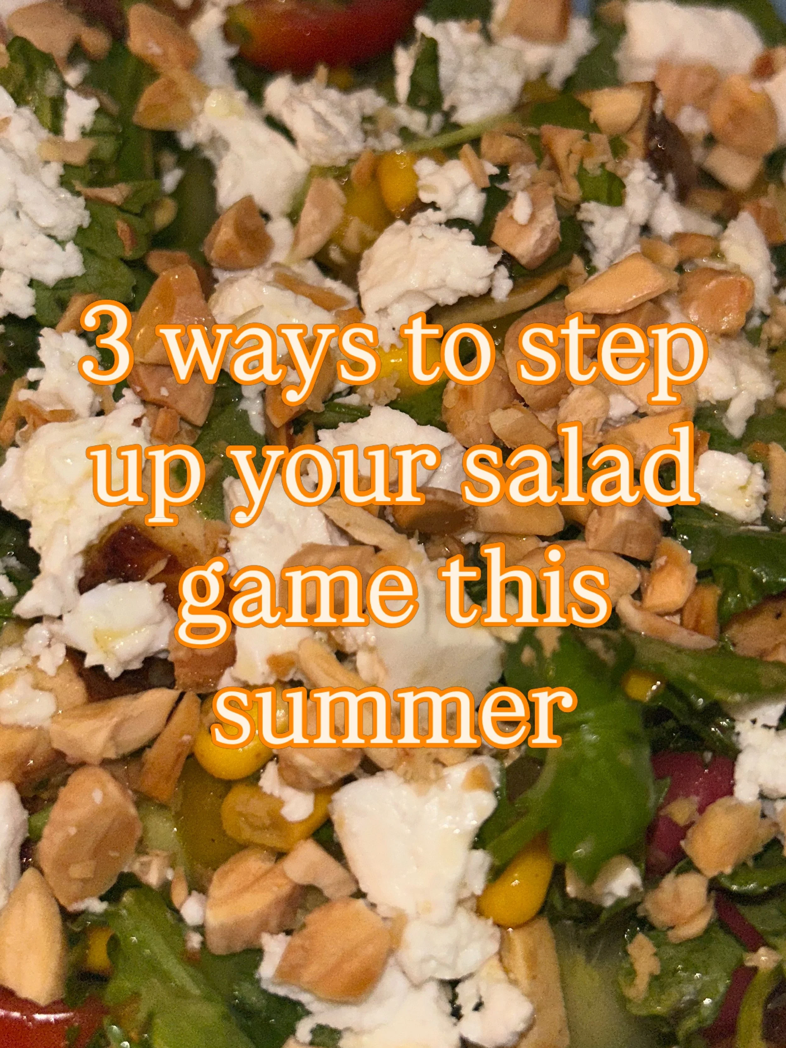 i don&rsquo;t want to hear anyone saying salads suck after this. k? thx #foodie #foodtips #cookingtip