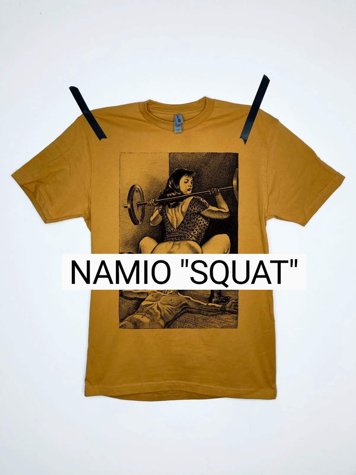 RESTOCK! NAMIO "SQUAT" - GOLD
