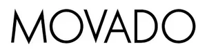 Movado logo in black text