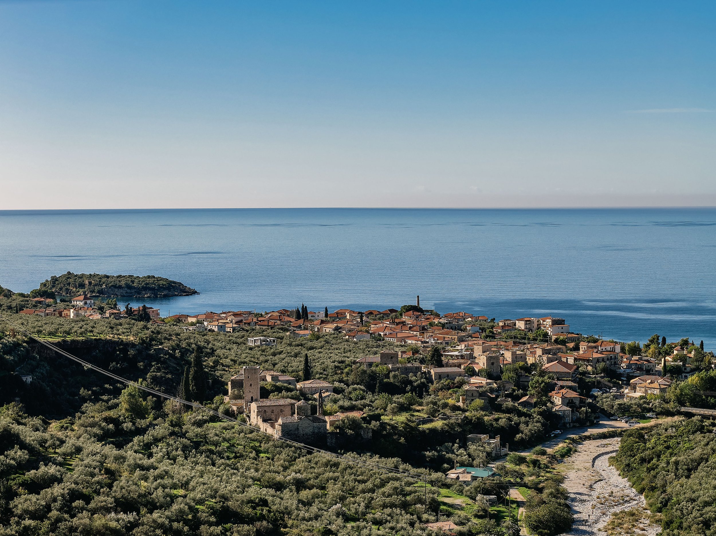 Coastal town of Kardamyli - Aethera